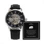 To My Husband Men's Openwork Watch + MC